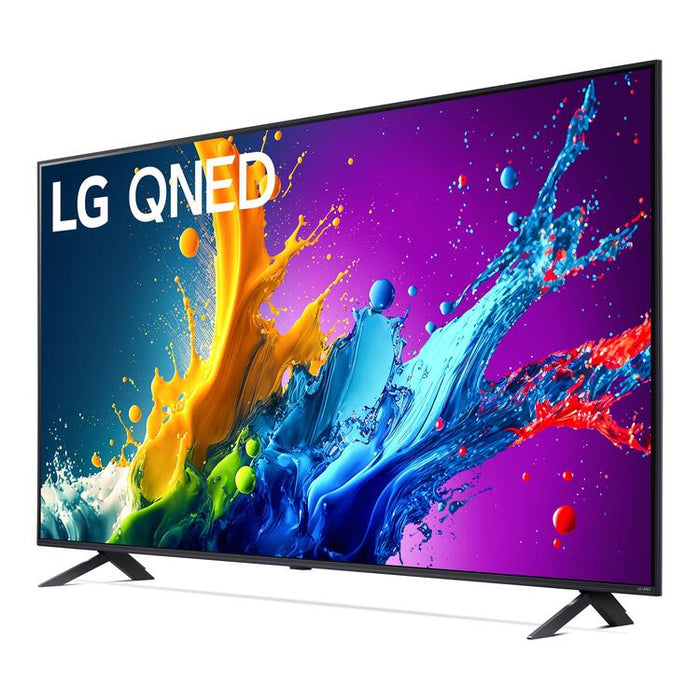 LG 55QNED80TUC | Téléviseur 55" QNED 4K - UHD 4K - Série QNED80 - 60Hz - Processeur IA a5 4K Gen7 - Noir-SONXPLUS Lac St-Jean