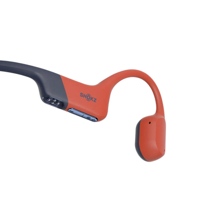 SHOKZ OpenSwim Pro | Bone Conduction Earphones - For Swimming - Bluetooth - IP68 - 9 Hours autonomy - Red-SONXPLUS Lac St-Jean