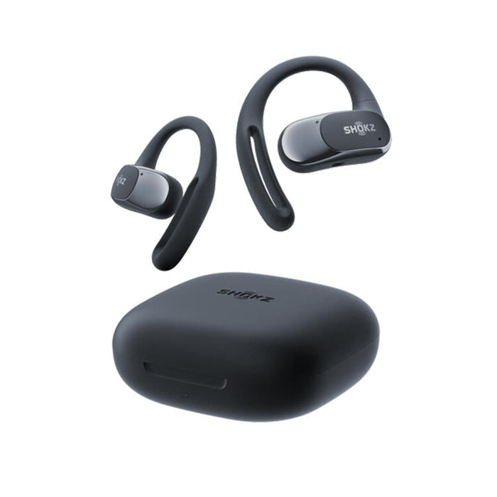 SHOKZ OpenFit Air | Écouteurs conduction osseuse - Jusqu'à 28 heures d'écoute - Bluetooth - Noir-SONXPLUS Lac St-Jean