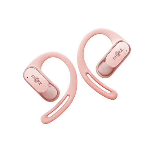 SHOKZ OpenFit Air | Écouteurs conduction osseuse - Jusqu'à 28 heures d'écoute - Bluetooth - Rose-SONXPLUS Lac St-Jean