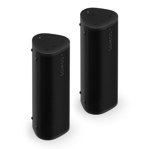 Sonos | Ensemble Aventure - 2 Haut-parleurs Roam 2 portatifs - Bluetooth - Étanche - Noir-SONXPLUS Lac St-Jean