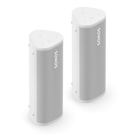 Sonos | Ensemble Aventure - 2 Haut-parleurs Roam 2 portatifs - Bluetooth - Étanche - Blanc-SONXPLUS Lac St-Jean