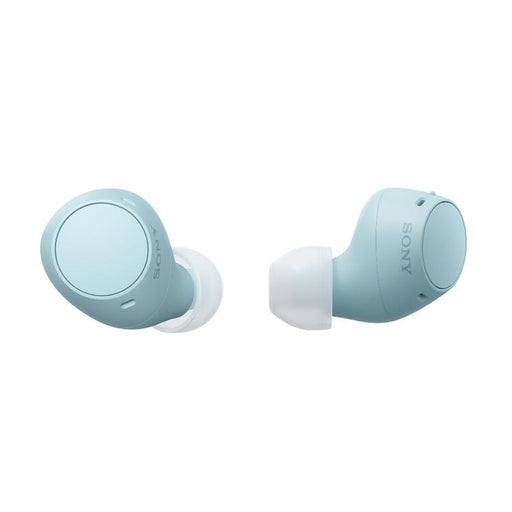 Sony WF-C510 | Écouteurs intra-auriculaires - 100% Sans fil - Bluetooth - Microphone - Jusqu'à 22 heures d'autonomie - IPX4 - Bleu Pâle-SONXPLUS Lac St-Jean