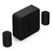 Sonos | High-End Home Theater Complementary Package - Sub 4 + 2 Era 100 - Black-SONXPLUS Lac St-Jean