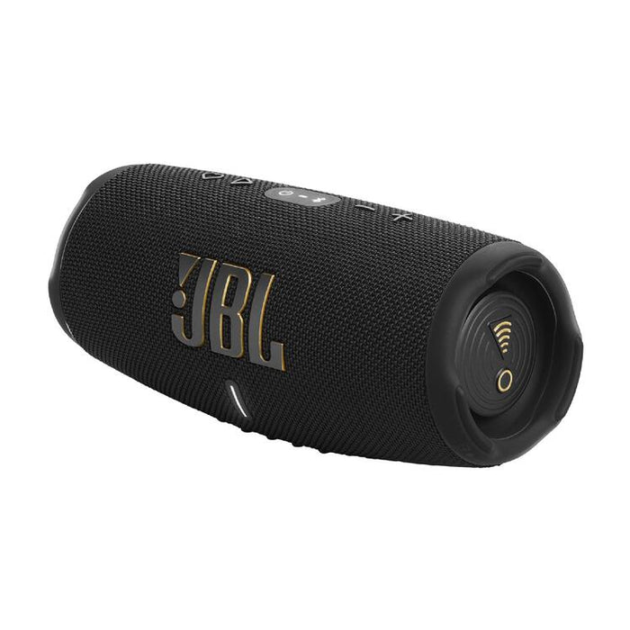 JBL Charge 5 Wi-Fi | Bluetooth Portable Speaker - Waterproof - With Powerbank - 20 Hours autonomy - Black-SONXPLUS Lac St-Jean