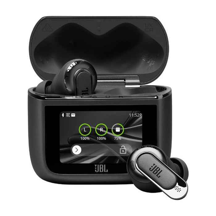 JBL TOUR PRO 3 | Écouteurs intra-auriculaires - Bluetooth - 6 microphones - Étui intelligent - Noir-SONXPLUS Lac St-Jean