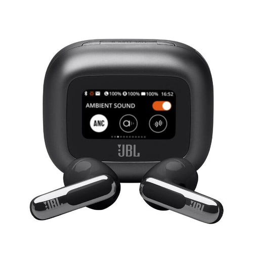JBL Live Flex 3 | In-ear headphones - Wireless - Noise reduction - 1.45" touch screen - Black-SONXPLUS Lac St-Jean