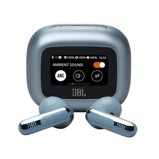 JBL Live Flex 3 | In-ear headphones - Wireless - Noise reduction - 1.45" touch screen - Blue-SONXPLUS Lac St-Jean