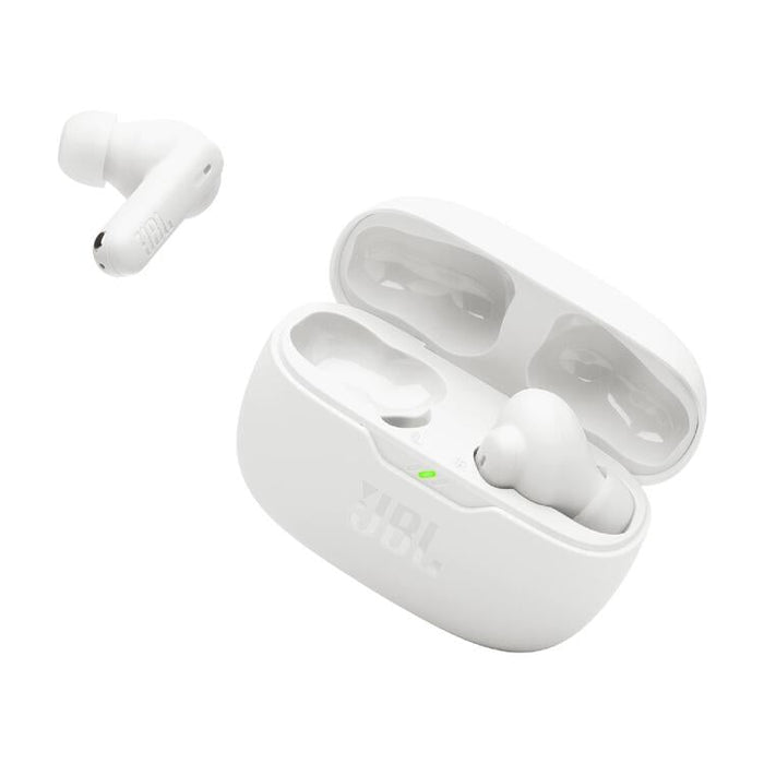 JBL Vibe Beam 2 | In-Ear Headphones - Wireless - Bluetooth - Smart Ambient Technology - White-SONXPLUS Lac St-Jean
