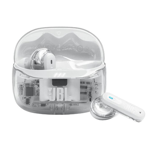 JBL Tune Beam 2 | In-Ear Headphones - 100% Wireless - Bluetooth - Smart Ambient - 6 Microphones - Phantom White-SONXPLUS Lac St-Jean