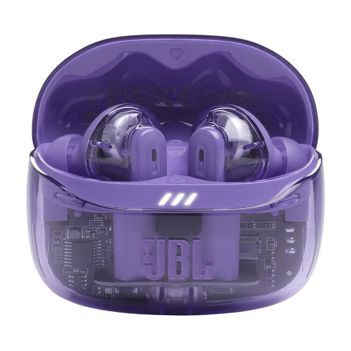 JBL Tune Beam 2 | In-Ear Headphones - 100% Wireless - Bluetooth - Smart Ambient - 6 Microphones - Mauve Ghost-SONXPLUS Lac St-Jean