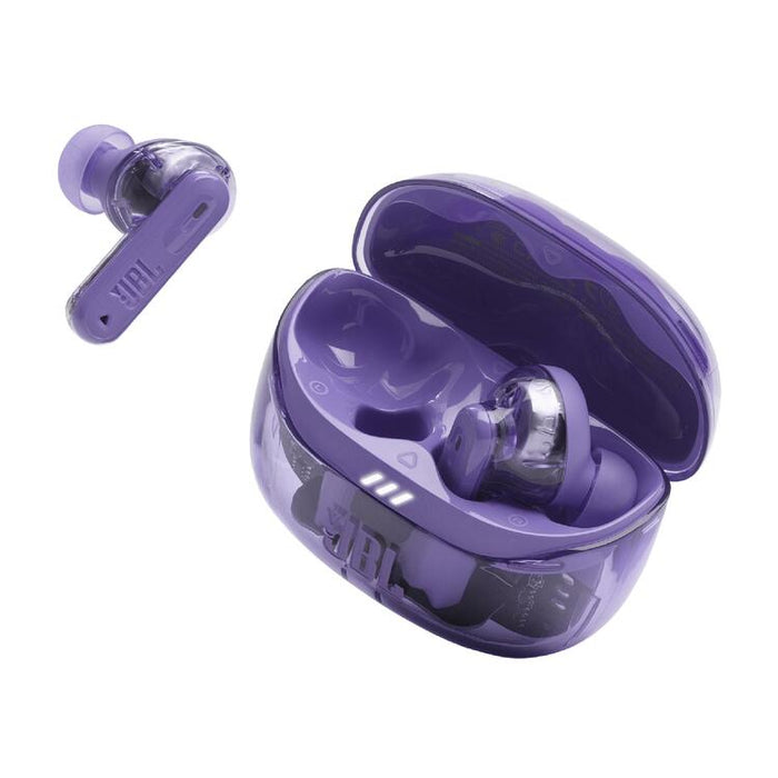 JBL Tune Beam 2 | In-Ear Headphones - 100% Wireless - Bluetooth - Smart Ambient - 6 Microphones - Mauve Ghost-SONXPLUS Lac St-Jean
