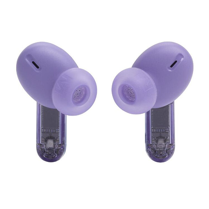 JBL Tune Beam 2 | In-Ear Headphones - 100% Wireless - Bluetooth - Smart Ambient - 6 Microphones - Mauve Ghost-SONXPLUS Lac St-Jean