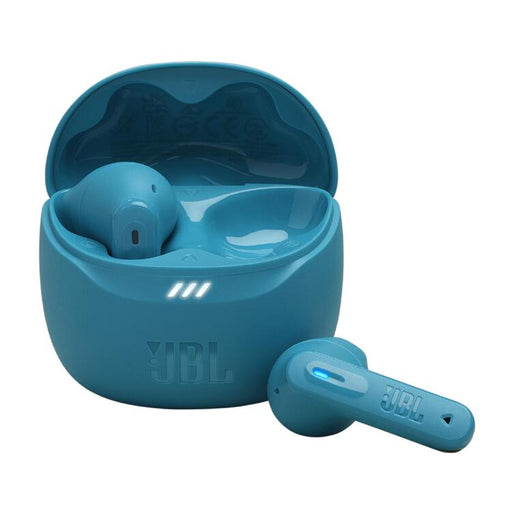 JBL Tune Flex 2 | In-Ear Headphones - 100% Wireless - Bluetooth - Noise Reduction - 6 Microphones - IP54 - Turquoise-SONXPLUS Lac St-Jean