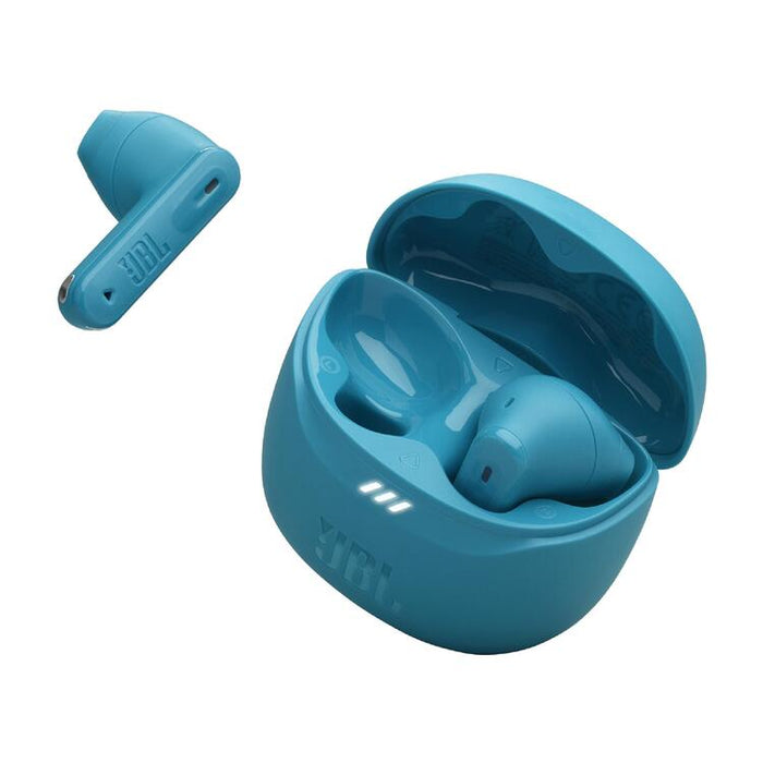 JBL Tune Flex 2 | In-Ear Headphones - 100% Wireless - Bluetooth - Noise Reduction - 6 Microphones - IP54 - Turquoise-SONXPLUS Lac St-Jean