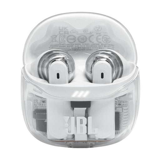 JBL Tune Flex 2 | In-Ear Headphones - 100% Wireless - Bluetooth - Noise Reduction - 6 Microphones - IP54 - Phantom White-SONXPLUS Lac St-Jean
