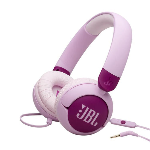 JBL JR320 | Around-ear wired headphones for kids - JBL Safe Sound - Microphone - Mauve-SONXPLUS Lac St-Jean