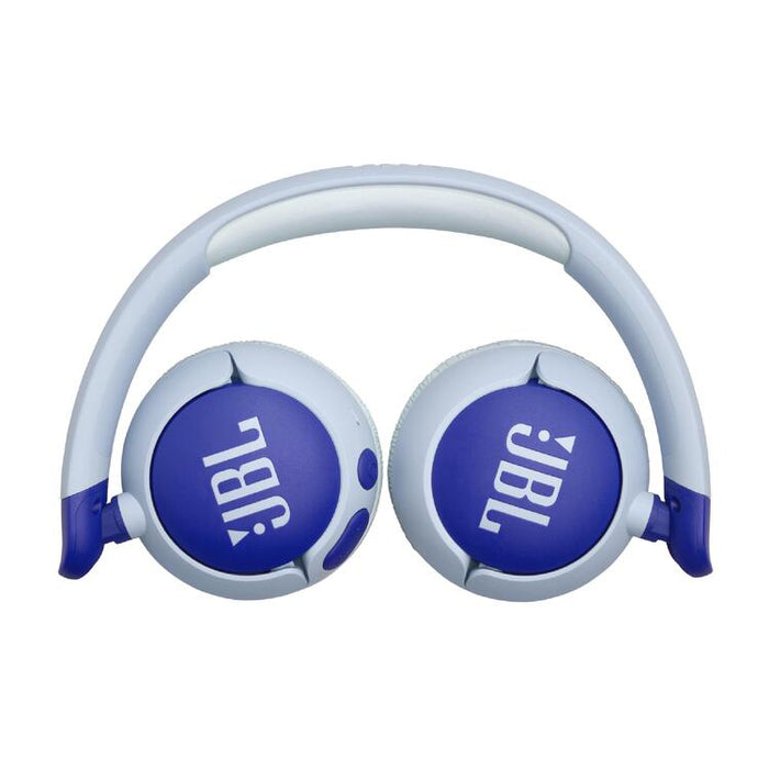 JBL JR 320BT | Écouteurs sans fil circum-auriculaires pour enfant - Bluetooth - JBL Safe Sound - Microphone - Bleu-SONXPLUS Lac St-Jean