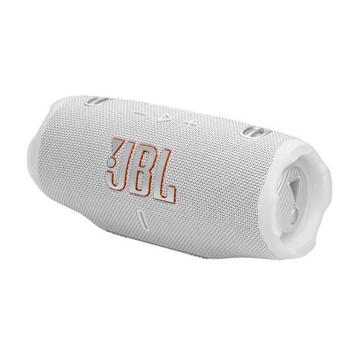 JBL Charge 6 | Bluetooth Portable Speaker - Waterproof - Auracast - 28 Hours autonomy - White-SONXPLUS Lac St-Jean