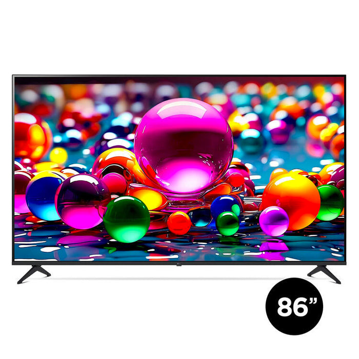 LG 86UA7700PUA | 86" Television - 4K Ultra HD - LED - UA7700 Series - HDR - Smart WebOS - 60 Hz native - IA a7 Gen8 4K Processor - Black-SONXPLUS Lac St-Jean