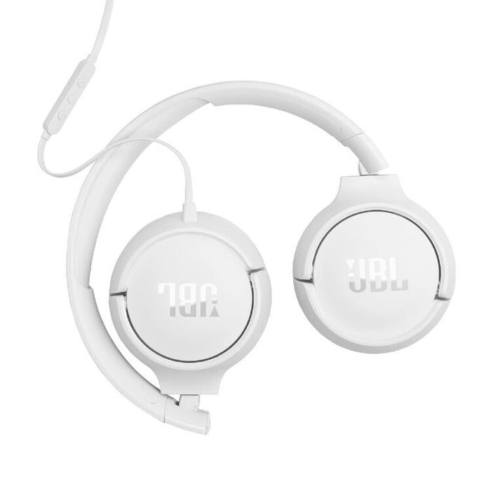 JBL Tune 520C | On-Ear Headphones - USB-C - Bluetooth - White-SONXPLUS Lac St-Jean