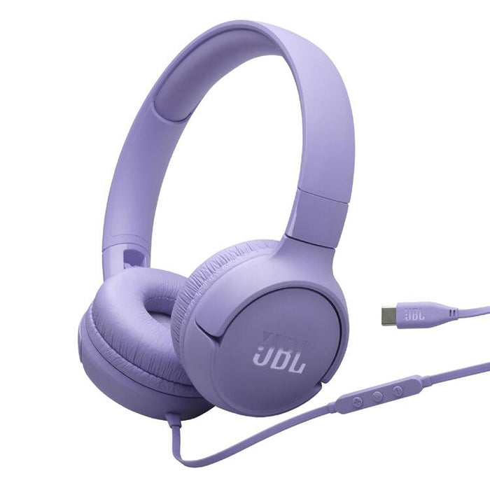 JBL Tune 520C | Earphones - USB-C - Bluetooth - Mauve-SONXPLUS Lac St-Jean