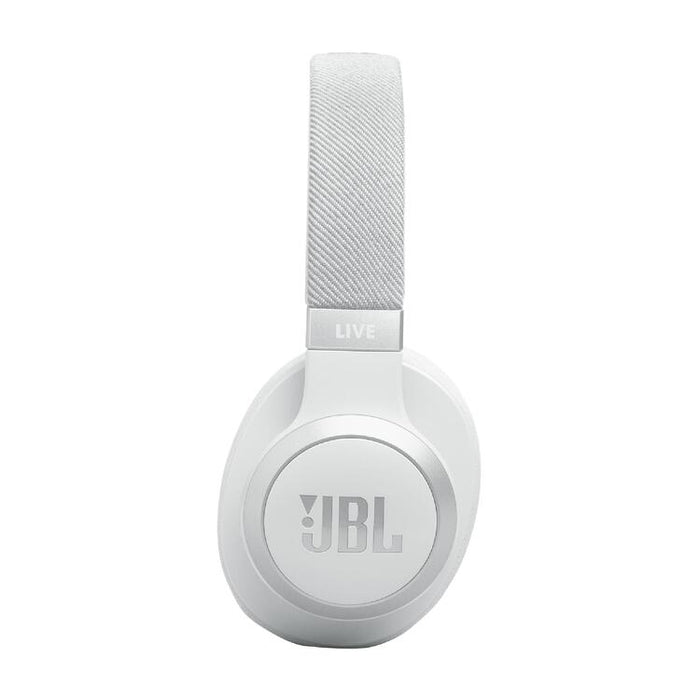 JBL Live 770NC | Écouteurs circum-auriculaires - Sans fil - Bluetooth - Blanc-SONXPLUS Lac St-Jean