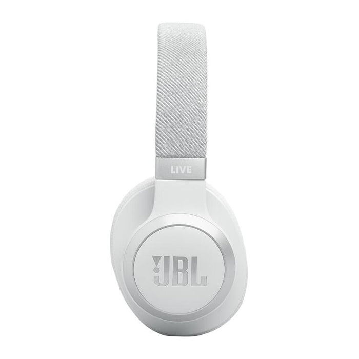 JBL Live 770NC | Écouteurs circum-auriculaires - Sans fil - Bluetooth - Blanc-SONXPLUS Lac St-Jean