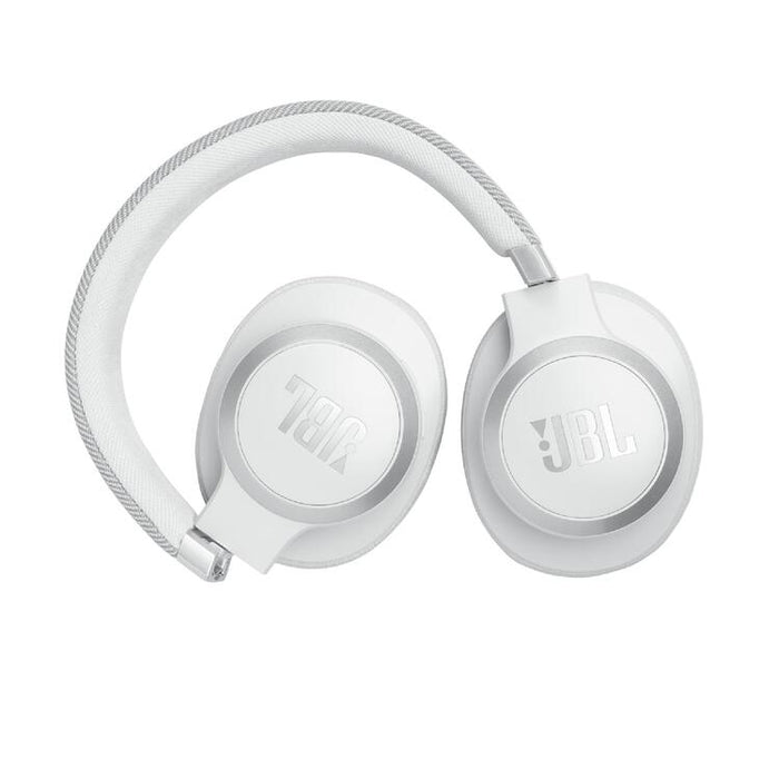 JBL Live 770NC | Écouteurs circum-auriculaires - Sans fil - Bluetooth - Blanc-SONXPLUS Lac St-Jean
