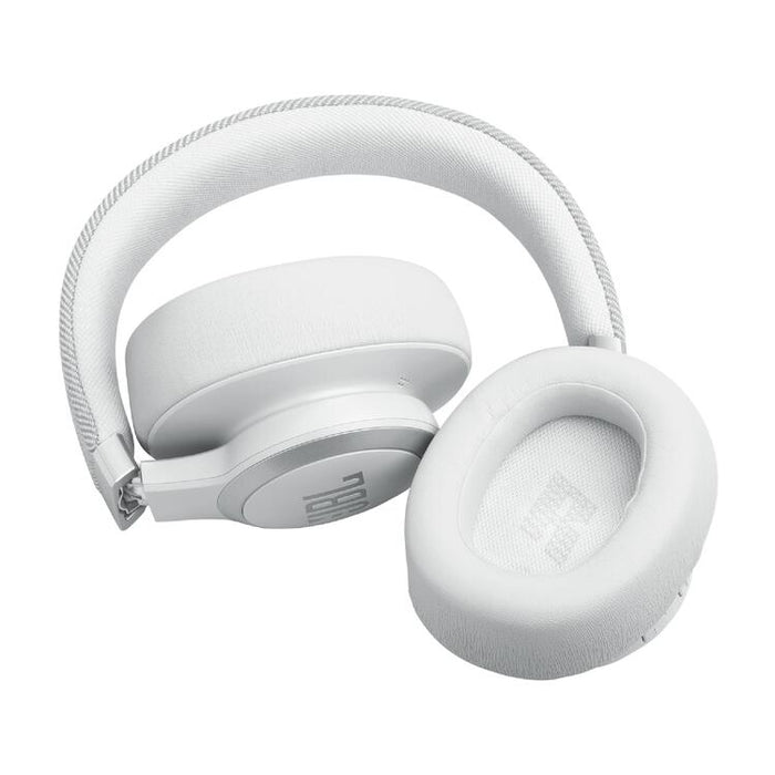 JBL Live 770NC | Écouteurs circum-auriculaires - Sans fil - Bluetooth - Blanc-SONXPLUS Lac St-Jean