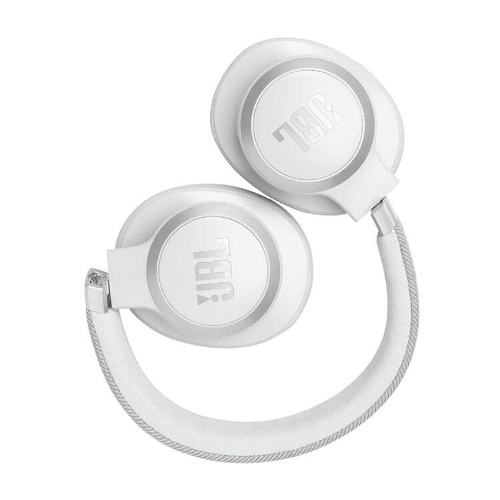 JBL Live 770NC | Écouteurs circum-auriculaires - Sans fil - Bluetooth - Blanc-SONXPLUS Lac St-Jean