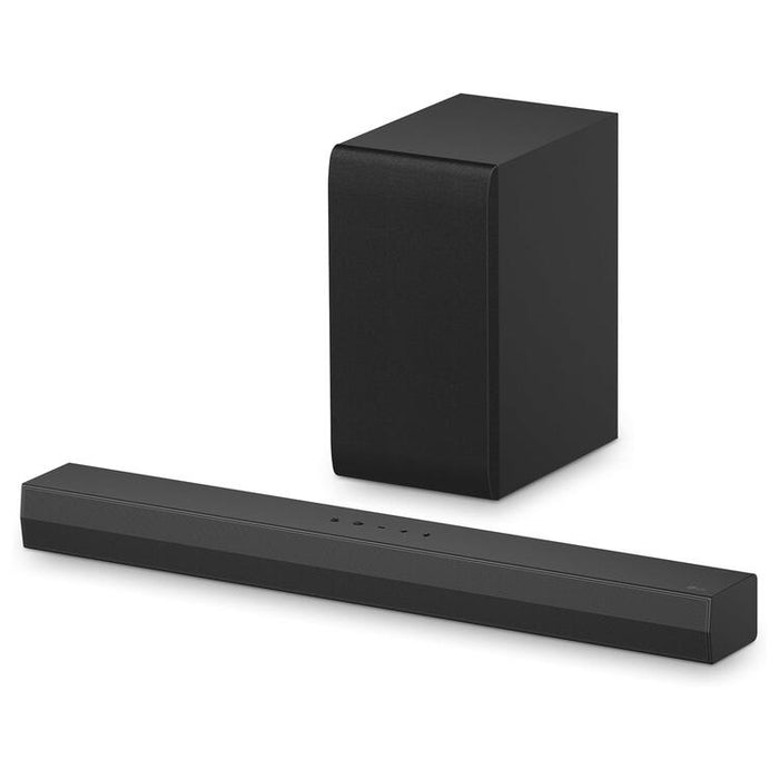 LG S40T | 2.1 channel soundbar - 300 W - Wireless subwoofer - IA pro sound - Black-SONXPLUS Lac St-Jean