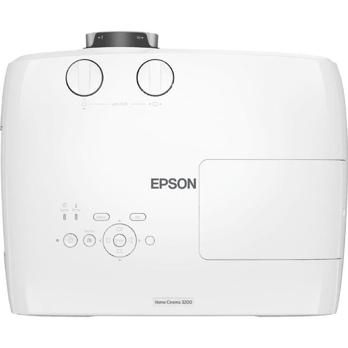 Epson Home Cinema 3200 | 3LCD Home Theater Projector - 16:9 - 4K Pro-UHD - White-SONXPLUS Lac St-Jean