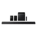 Samsung HW-QS750F | Soundbar - 5.1.2 channels - Dolby ATMOS - With wireless subwoofer - Q Series - Bluetooth - Black-Sonxplus Lac St-Jean