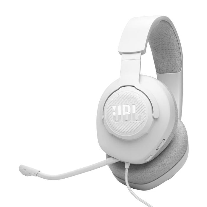 JBL Quantum 100 M2 | Casque de jeu filaire circum-auriculaire - Compatible avec toutes les plateformes - Blanc-SONXPLUS Lac St-Jean