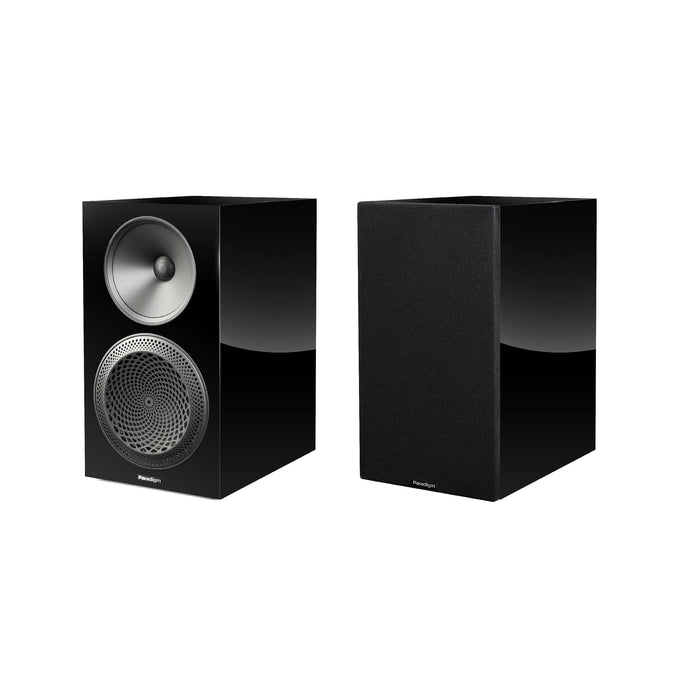 Paradigm Premier 220B V2 | Bookshelf Speakers - Piano Black - Pair | 01 | Sonxplus Lac St-Jean
