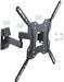 AMX BFP23B | Universal wall mount - 3 pivots for screens 32'' to 55-SONXPLUS Lac St-Jean