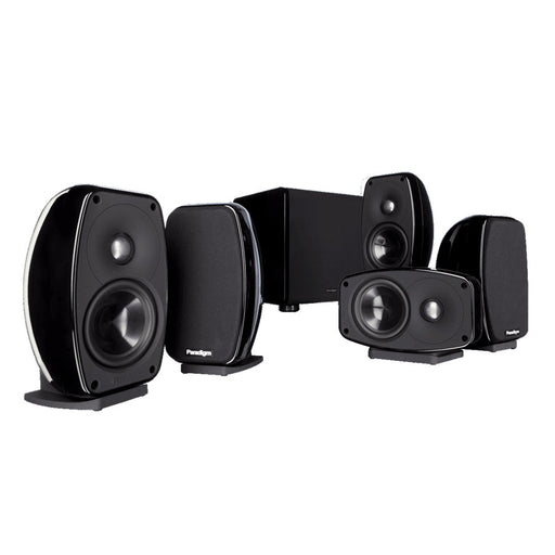 Paradigm Cinema 100 CT | 5.1 channel speaker system - 100 W RMS - Gloss black-SONXPLUS Lac St-Jean