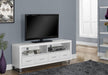 Monarch Specialties I2518 | Meuble TV - 60" - 4 Tiroirs - Blanc-SONXPLUS Lac St-Jean