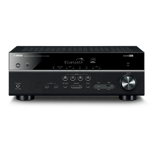 Yamaha RXV385B | Récepteur AV cinéma maison 5.1 Canaux - Bluetooth - 4K - 70W - HDMI - YPAO - Noir-SONXPLUS Lac St-Jean