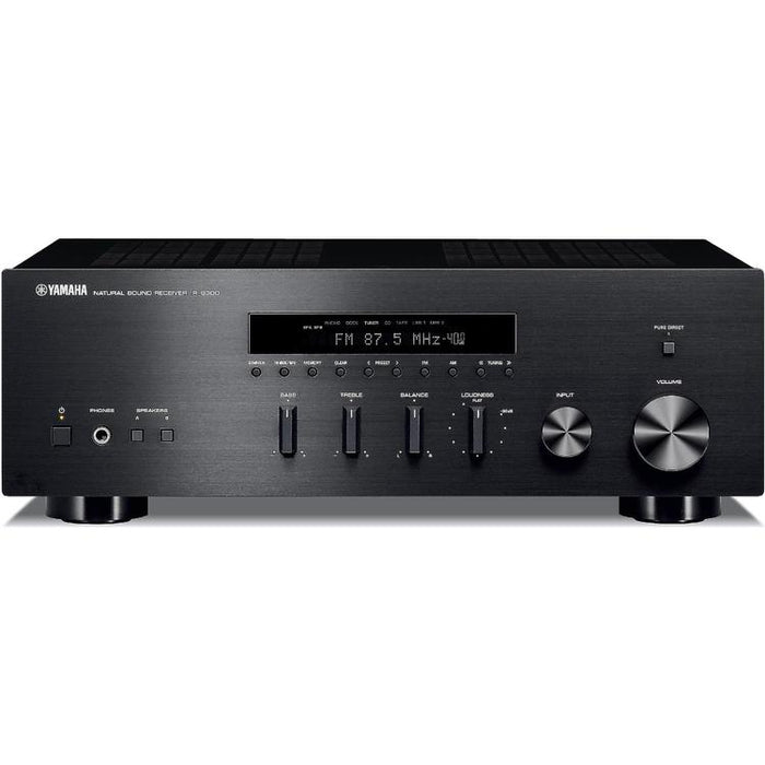 Yamaha RS300 | AM/FM Hi-Fi Receiver - 50 W RMS - Stereo - Black-SONXPLUS Lac St-Jean