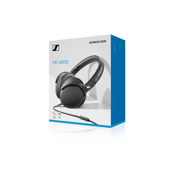 Sennheiser HD 400sS | Wired circum-aural headphones - Black-SONXPLUS Lac St-Jean