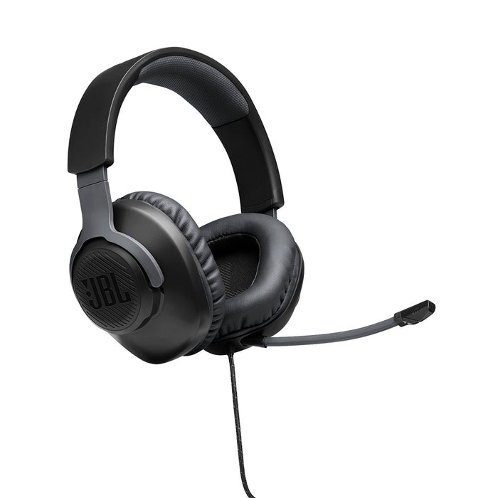 JBL Quantum 100 | Casque de jeu filaire circum-auriculaire - Noir-SONXPLUS Lac St-Jean