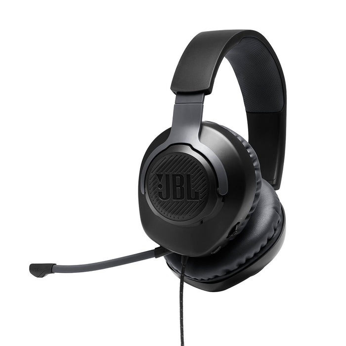 JBL Quantum 100 | Wired circumaural gaming headphones - Black-SONXPLUS Lac St-Jean