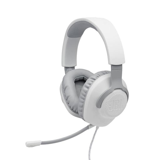 JBL Quantum 100 | Casque de jeu filaire circum-auriculaire - Blanc-SONXPLUS Lac St-Jean