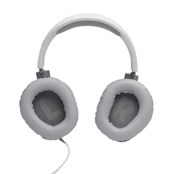 JBL Quantum 100 | Casque de jeu filaire circum-auriculaire - Blanc-SONXPLUS Lac St-Jean