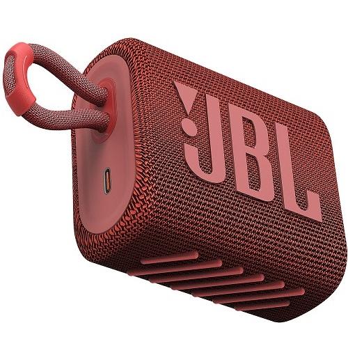 JBL GO3 | Mini haut-parleur portable Bluetooth - Étanche - Rouge-SONXPLUS Lac St-Jean