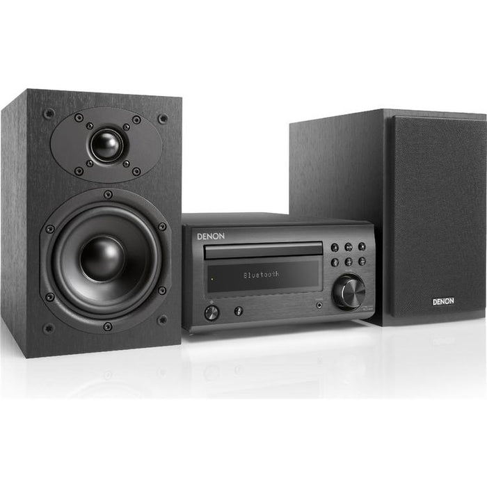 Denon DM-41SBK | Wireless Micro Hi-Fi System - 2 Channels - Bluetooth - Black-SONXPLUS Lac St-Jean