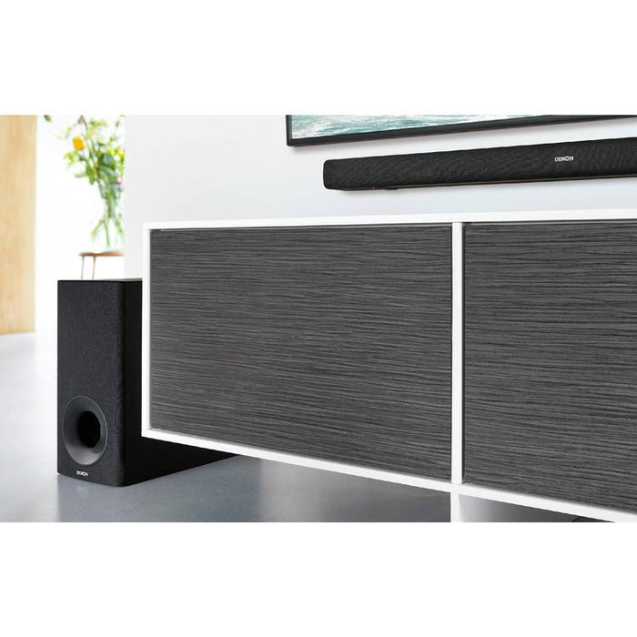 Denon DHT-S316 | Système de Barre de son Cinéma maison - 2.1 canaux - Bluetooth - Caisson de graves sans fil - Noir-SONXPLUS Lac St-Jean