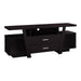 Monarch Specialties I2720 | TV Stand - 60" - 2 Storage Drawers - Espresso-SONXPLUS Lac St-Jean